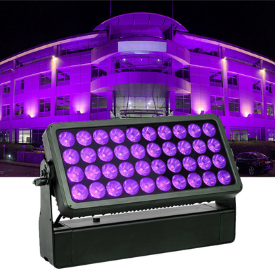 Luces de inundación de la lavadora de la pared de la luz 40x10w de la etapa de IP65 LED para el efecto constructivo del lavado
