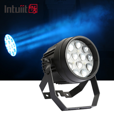 par llevado interior 12*10w 4 del enfoque 240V en 1 enfoque ancho de RGBW luces de la etapa del festival de 5-60 grados