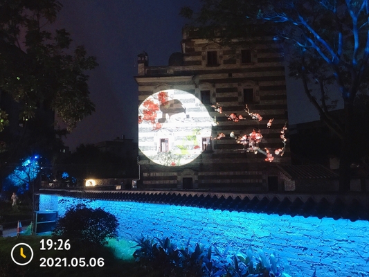 Proyector al aire libre del gobo del parque temático alto brillante 100W 200W 400W Ip65