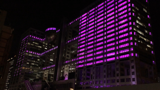 16x5w Rgbw 4 en 1 llevó la luz de inundación impermeable del lavado de la pared para el proyecto de la luz del edificio de Fuji TV