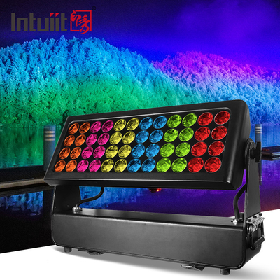 Luz al aire libre 4 de la etapa del edificio 1500w Rgbw LED en luces llevadas impermeables de 1 de la ciudad etapa del color