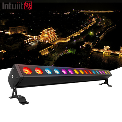 Alquiler de aluminio de alta calidad exterior impermeable IP65 16x5w LED Lavadora de paredes luz lineal