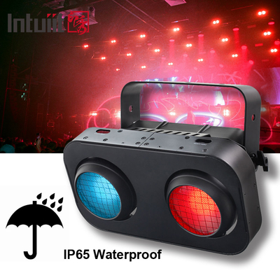 Super brillante Blanco cálido 100W Dos Ojos 200w Audiencia ciega Luz de escenario COB Equipo LED Iluminación para evento de fiesta