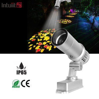 Lámpara proyector de logotipos de 60W IP65, luz Gobo, luces publicitarias profesionales giratorias para exteriores