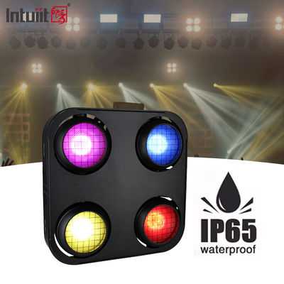 4x90w DMX512 Iluminación de escenario LED RGB controlada Iluminación de persianas impermeable con cuerpo de aluminio IP65