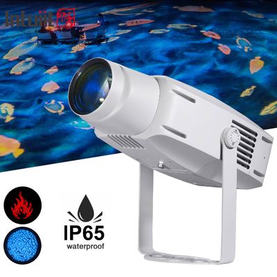 Proyector de Efecto de Ola de Agua de Onda Oceánica de 400W Impermeable IP65 para Exteriores, Luces de Paisaje Ambiental para Restaurantes
