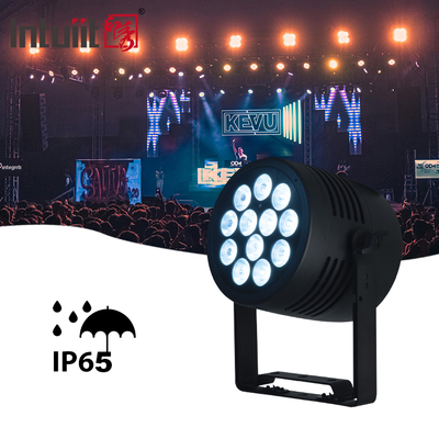 Foco Par LED 12x20W IP65 Impermeable RGBWA-UV 6EN1 DMX512 para Escenario