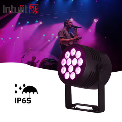 Foco Par LED Exterior IP65 12x20w RGBWA-UV 6en1 Evento DJ Wash DMX 512 Impermeable