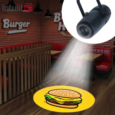 40w Ip20 Advertencia personalizada en interiores Gobo Led logotipo proyector luz