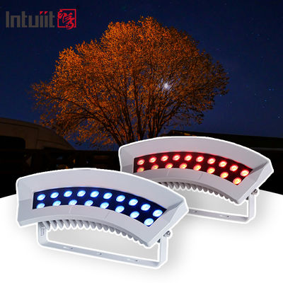 Foco de árbol LED RGBW profesional para edificios, resistente al agua IP65, DMX512, para iluminación de fachadas exteriores, 36W
