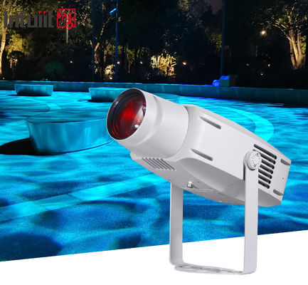 Proyector de logotipos LED de 400W para exteriores IP65 con efecto de onda de agua para publicidad, resistente a la intemperie
