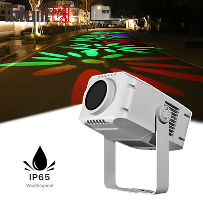 Proyector LED de publicidad con logotipo giratorio para decoración exterior de 100W