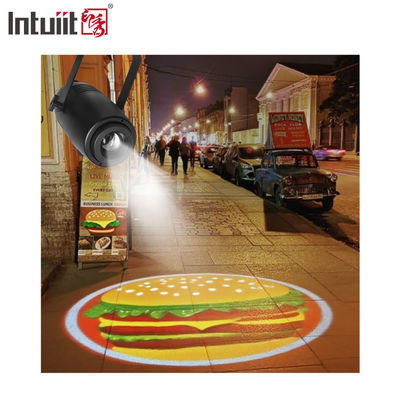 Proyector de logotipos con luz LED publicitaria Gobo para exteriores, impermeable IP65, personalizado de 60W