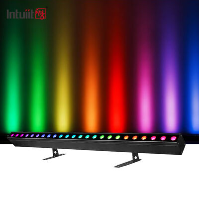 24*2W RGBW 4in1Sound DMX RDM Luz de bañador de pared Iluminación de escenario Luz de bañador de pared LED DJ