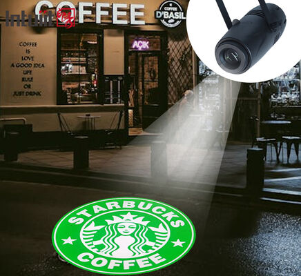 Luz de proyector de logotipo LED 40W Gobo proyector de luz giratoria