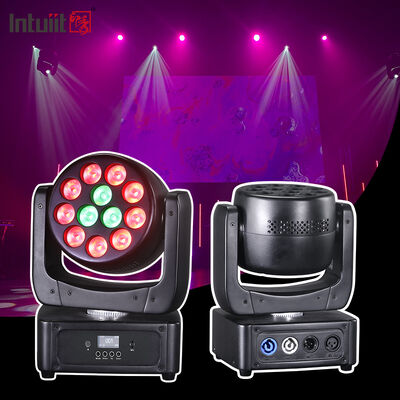 12*8W Luz de cabeza móvil para fiesta DJ escenario luces de cabeza móvil