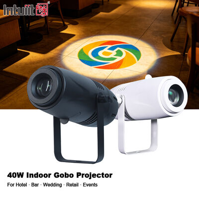 Proyector Publicitario LED de Alta Definición de 40W, Proyector de Logo Gobo con Certificación CE RoHs