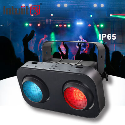 Luz de cegador LED de 2 ojos Ip65 Luz de público DMX512 Luz Par Cob Foco de 200w para teatro
