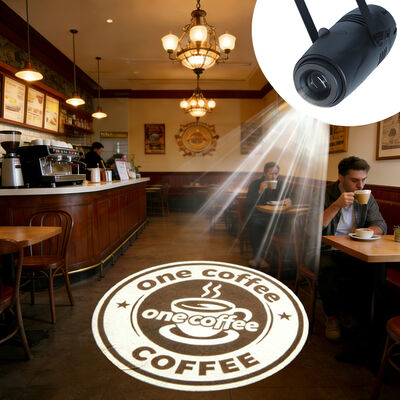 LED 40W IP20 para publicidad en interiores lámpara de proyector Gobo