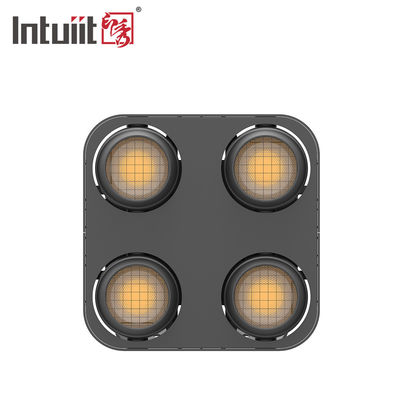 La cabeza de la luz cuatro del disco del efecto del RGB LED del control DMX512 llevó la luz 1800K 3000K de la anteojera ajustable