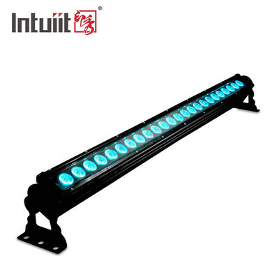 24x9w Rgb 3 en 1 llevó la luz al aire libre impermeable del tubo del esquema de la fachada de la luz de inundación del lavado de la pared para el borde