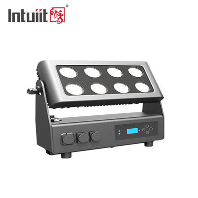 566lm inalámbrico 8*15W llevó ángulo de haz con pilas de la luz 20° del par