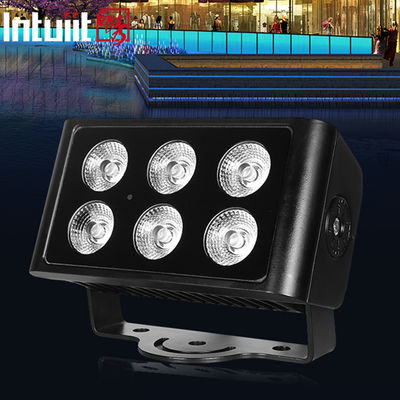 Fabricante 40W DMX IP65 RGBW 4 de la iluminación de Guangzhou LED en 1 luz de inundación al aire libre del LED