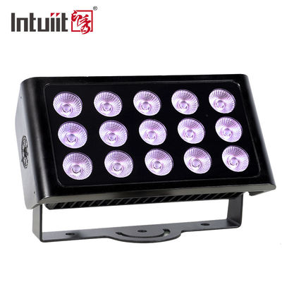 el rgbw de 15*5W 4-IN-1 llevó los accesorios de iluminación industriales comerciales de la etapa al aire libre de las luces de inundación en soportes