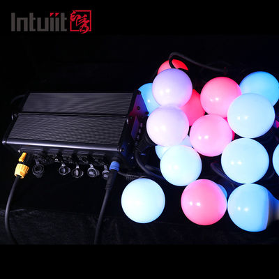 Al aire libre de las luces de hada del globo del estroboscópico de RGBW 20Hz construida en modos