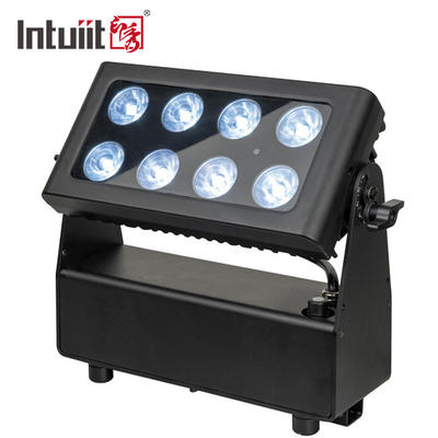 La prenda impermeable de Rgbw 8x15w Dmx llevó la luz del par de la etapa con pilas