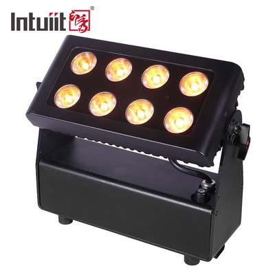El ABS que la etapa llevada con pilas enciende 72W Rgbw+UV 4 en 1 radio llevó Uplight