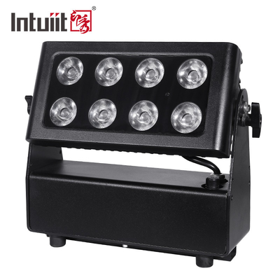 La radio con pilas impermeable de las luces de la etapa de RGBWAUV DJ LED llevó Uplight