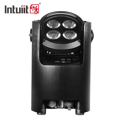 La prenda impermeable Wifi llevó teledirigido con pilas inalámbrico de las luces 4x12w RGBW Dmx del par