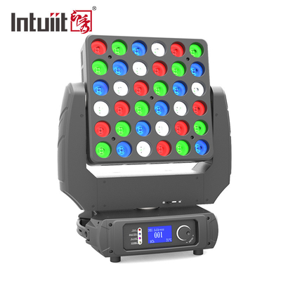 cabeza móvil 36x10W RGBW de la matriz del pixel 6*6 para el funcionamiento de la etapa