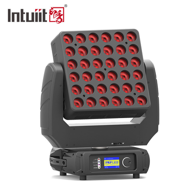 la matriz de 36pcs 10W RGBW IP20 llevó la iluminación de la etapa para el equipo de DJ del acontecimiento