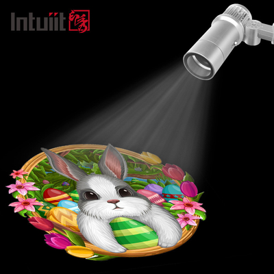 iluminación arquitectónica de la publicidad del paisaje de 60w HD LED Logo Outdoor Gobo Projector IP65